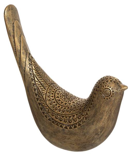 Statuette OASIS Doré - Pierre - 7 x 17 x 17 cm