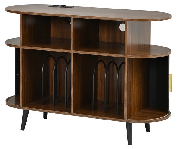 Sideboard Philotes Ⅲ Braun - Holzwerkstoff - 110 x 76 x 40 cm