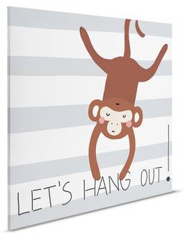 Leinwandbild Hang Out 2 30 x 30 cm