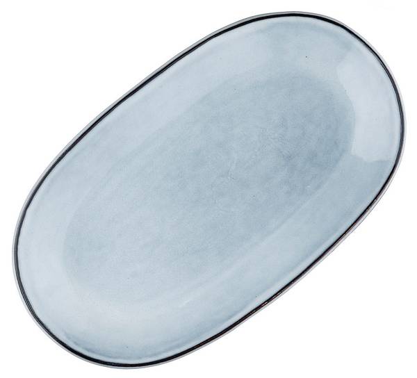 Plateau de service CLOUD Blanc - Céramique - 24 x 13 x 39 cm