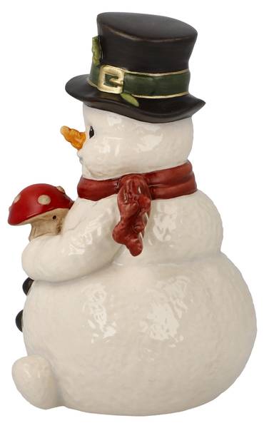 Figur Kleiner Glücksbote Porzellan - 8 x 13 x 8 cm