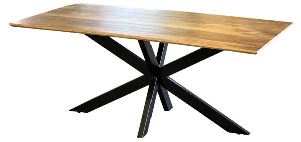 Esstisch LAAR 200 Braun - Mango - 100 x 73 x 200 cm