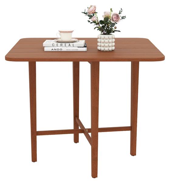 Holzesstisch WO70043IZDE Braun - Holzwerkstoff - 90 x 75 x 90 cm