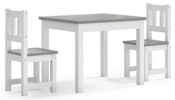 Kindermöbel 3010664-1 3-teilig Weiß - Holzwerkstoff - 50 x 48 x 60 cm