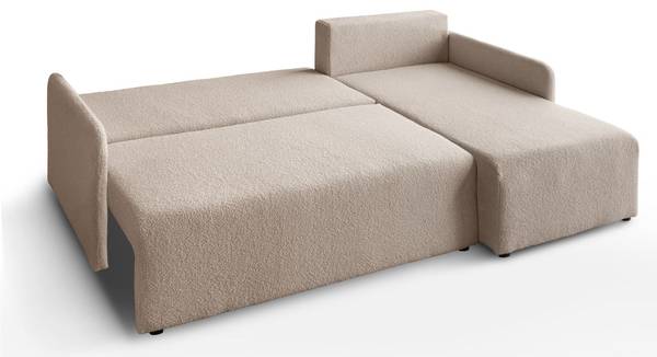 Hoekbank CUDDLE zandbruin