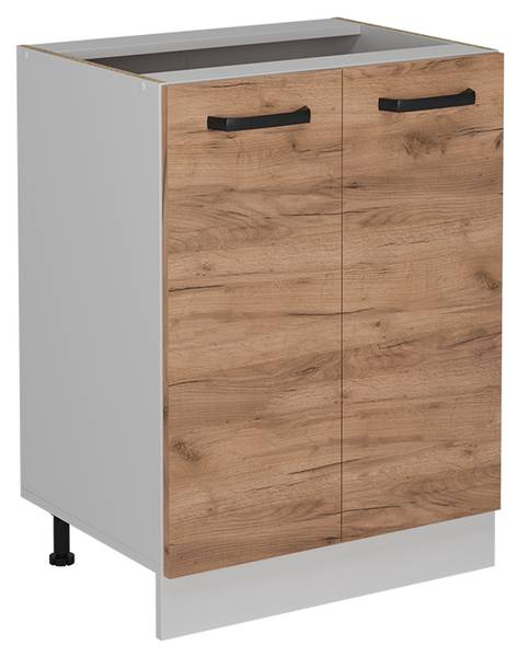 Keukenfront R-Line 34859 bruin - plaatmateriaal op houtbasis - 60 x 72 x 2 cm