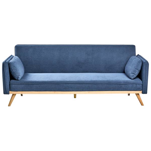 3-Sitzer Sofa ASAA Blau - Braun