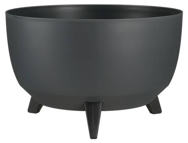 Plantenbak buiten Doppio set van 3 grijs - kunststof - 40 x 21 x 40 cm