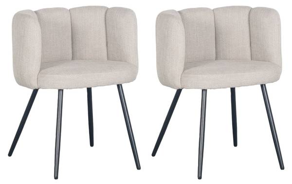 Esszimmerstuhl High Five (2er-Set) Beige