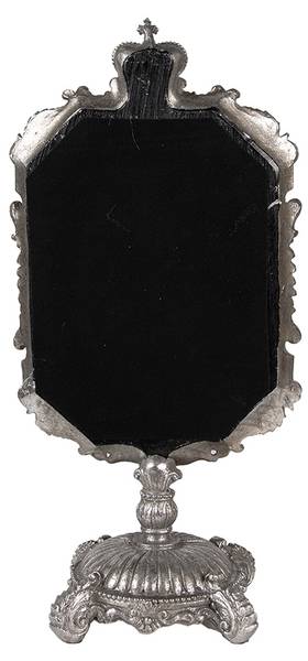 Tischspiegel Toddview Silber - Kunststoff - 10 x 31 x 15 cm