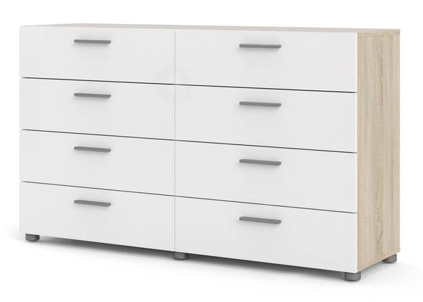 Kommode Cosette Braun - Holzwerkstoff - 40 x 83 x 140 cm