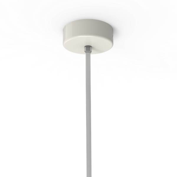 Pendelleuchte Jaqueline Weiß - Durchmesser Lampenschirm: 20 cm