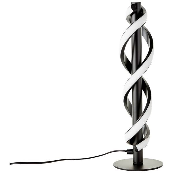 Tischlampen 11311295 1 Schwarz - Kunststoff - 12 x 39 x 12 cm