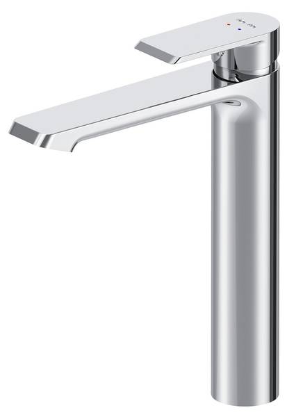 Waschtischarmatur Wasserhahn Flash Silber - Messing - 5 x 26 x 14 cm