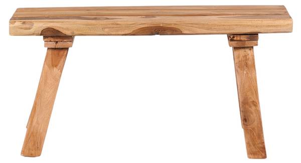Bank Palma Braun - Massivholz - 29 x 41 x 84 cm