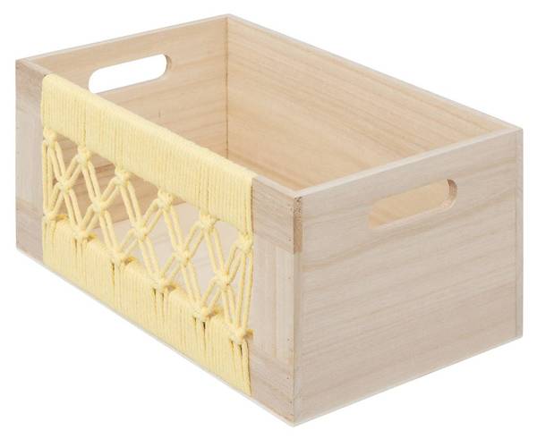 Kisten DAYAN 3er-Set Holzwerkstoff - 18 x 26 x 36 cm