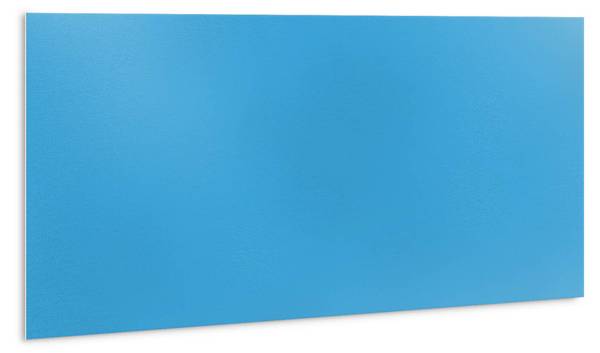 Selbstklebendes Wandpaneel Blaue Blau - Polyester PVC - 100 x 50 x 0 cm