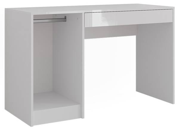Schminktisch Sherry 57599 Weiß - Holzwerkstoff - 120 x 76 x 51 cm