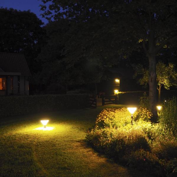 Solar Wandleuchte LED Paris Schwarz - Metall - 26 x 37 x 26 cm