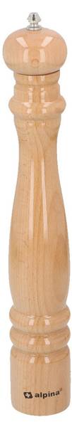 Salz- und Pfefferstreuer MEALPE364005 Braun - Massivholz - 6 x 36 x 6 cm