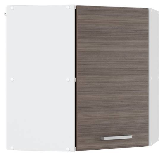 Keukenfront R-Line 29598 grijs - plaatmateriaal op houtbasis - 37 x 59 x 2 cm