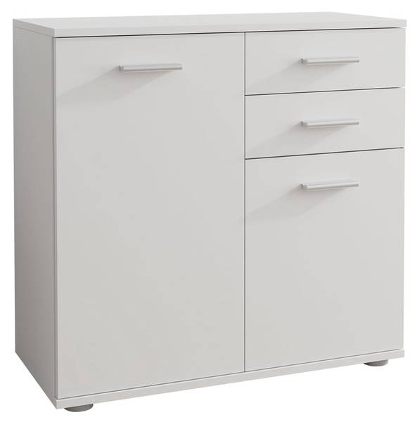 Kommode Mike 2 Weiß - Holzwerkstoff - 71 x 76 x 35 cm