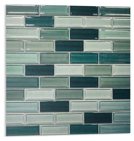 Fliesen Plattenmuster Mosaik 4er Set 50 x 50 cm