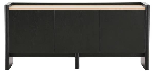 TV-Schrank Gina Braun - Eiche - 120 x 55 x 40 cm