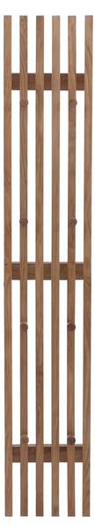 Garderobenpaneel P56 Braun - Eiche - 21 x 120 x 6 cm