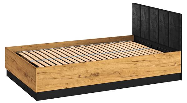 Bett Colt Braun - Holzwerkstoff - 126 x 90 x 208 cm