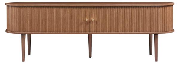 Fernsehschrank Mapia Braun - Holzwerkstoff - 166 x 55 x 40 cm