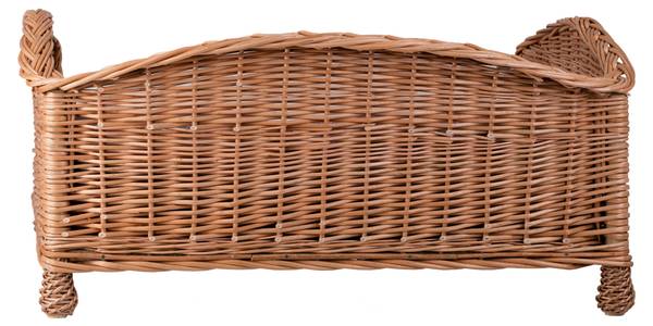 Hundekorb Alfie Grau - Orange - 54 x 25 x 32 cm