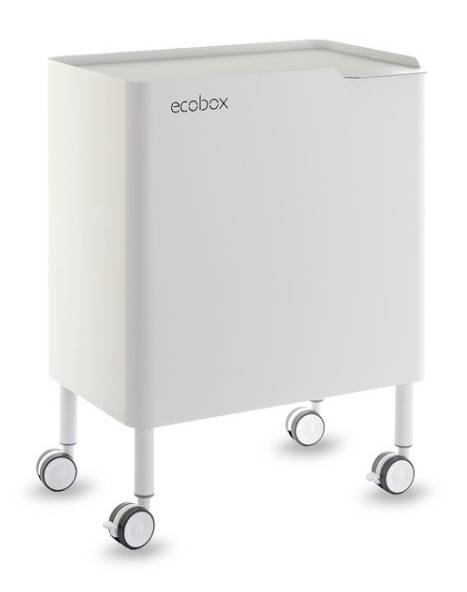 Poubelle cuisine ECOBOX NOA Gris
