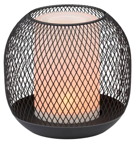 Tischlampe MEALHO14030005 Schwarz - Metall - 14 x 13 x 14 cm