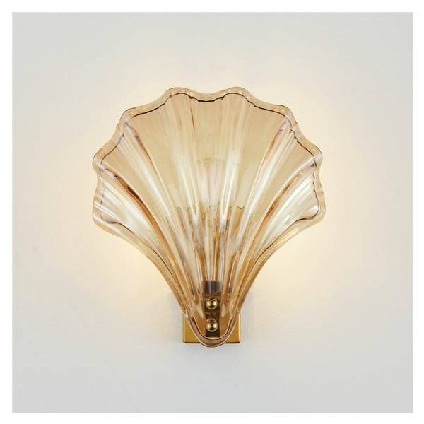 Wandleuchte Amanda Gold - Metall - 19 x 21 x 21 cm