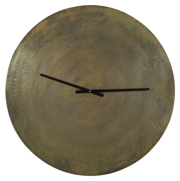 Horloge murale Licola Marron - Métal - 2 x 59 x 59 cm