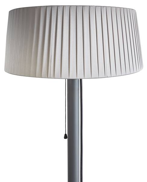Terrassenstrahler OLLERIA Grau - Metall - 43 x 70 x 43 cm