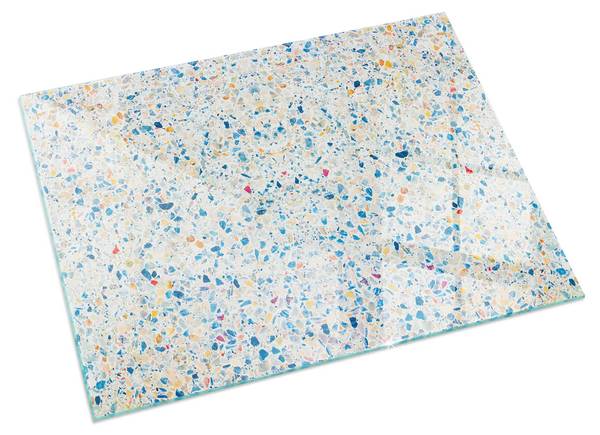 Glasplatte Struktura 40 x 60 cm