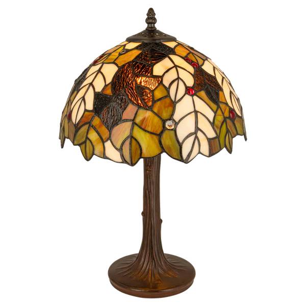 Tiffany Tischlampe 7033 Grün - Glas - 31 x 46 x 31 cm