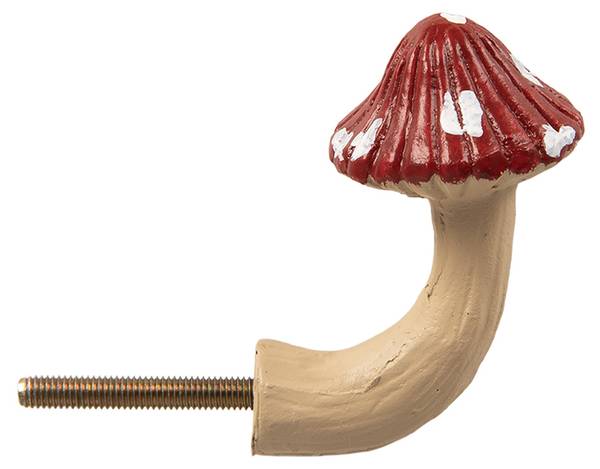 Möbelknöpfe Fernando Rot - Kunststoff - 4 x 6 x 3 cm