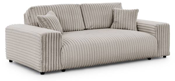Sofa 3 Sitzer Mollis Hellgrau