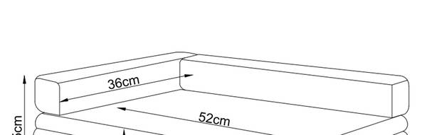 Haustierbett Salkonssad Blau