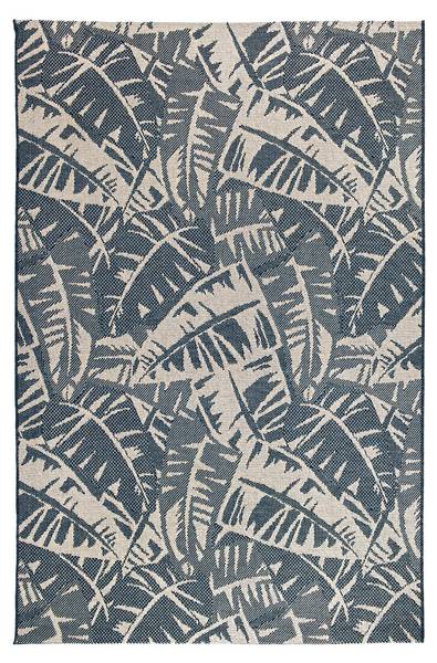 Outdoor-Teppich Amara Blau - Textil - 160 x 1 x 230 cm
