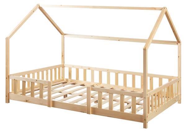 Hausbett Sisimiut Kiefer - 126 x 135 x 206 cm