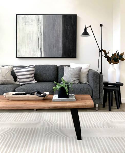 Wohnzimmerteppich CHIKA Beige - 120 x 170 cm