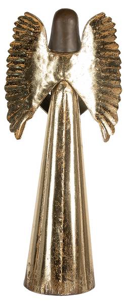 Dekorationsfigur Engel Xmas&Romeo Gold - Metall - 18 x 68 x 29 cm