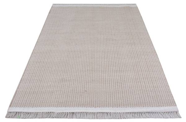 Outdoorteppich Modern Beige - Kunststoff - 160 x 1 x 230 cm
