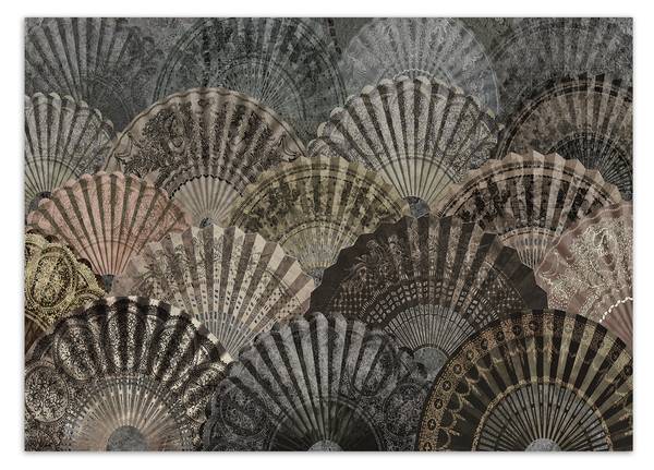 Fototapete Geisha Asien Vintage 254 x 184 cm