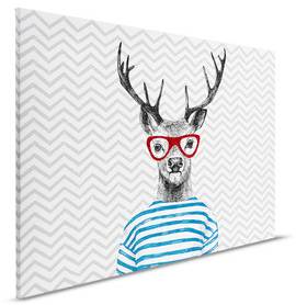 Leinwandbild Modern Deer 1 60 x 40 cm
