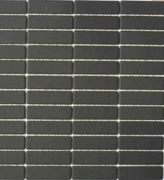 Mosaikfliesen 24B-0310-R10 Schwarz - Keramik - 29 x 30 x 30 cm